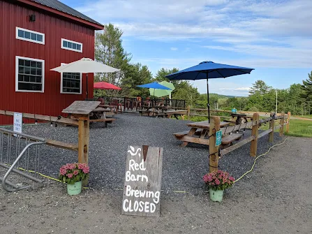 Craft beer at a brewery in Danville Vermont