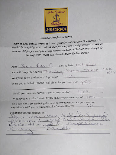 Real Estate Agency «Lake Ontario Realty LLC», reviews and photos