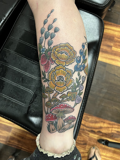 Explore nautical sleeve tattoo ideas, creative tattoo ideas in Stillwater, available at Stillwater Tattoo