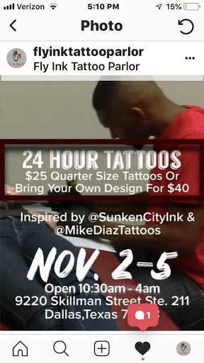 Explore happiness tattoo ideas, creative tattoo ideas in Dallas, available at Fly Ink, Inc.