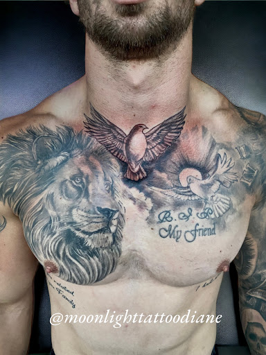 Explore grandson tattoo ideas for grandma, creative tattoo ideas in Ocean View, available at Moonlight Tattoo