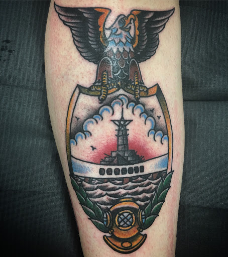 Explore rock music tattoo ideas, creative tattoo ideas in Biloxi, available at Integrity Tattoo Company