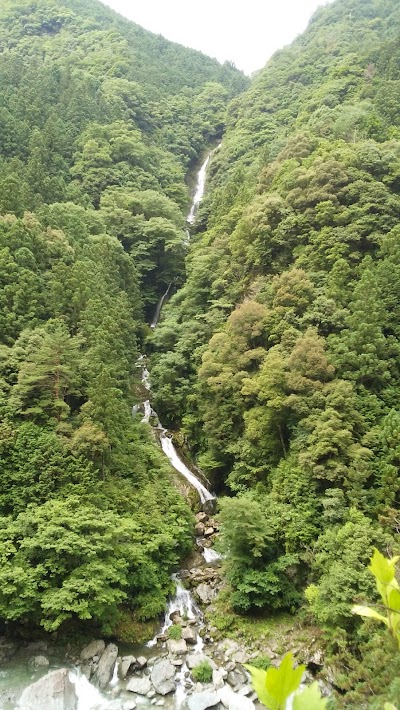 毘沙門の瀧からの名水