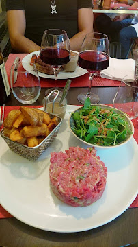 Steak tartare du Restaurant de viande Le Bœuf à la Mode à Limoges - n°6