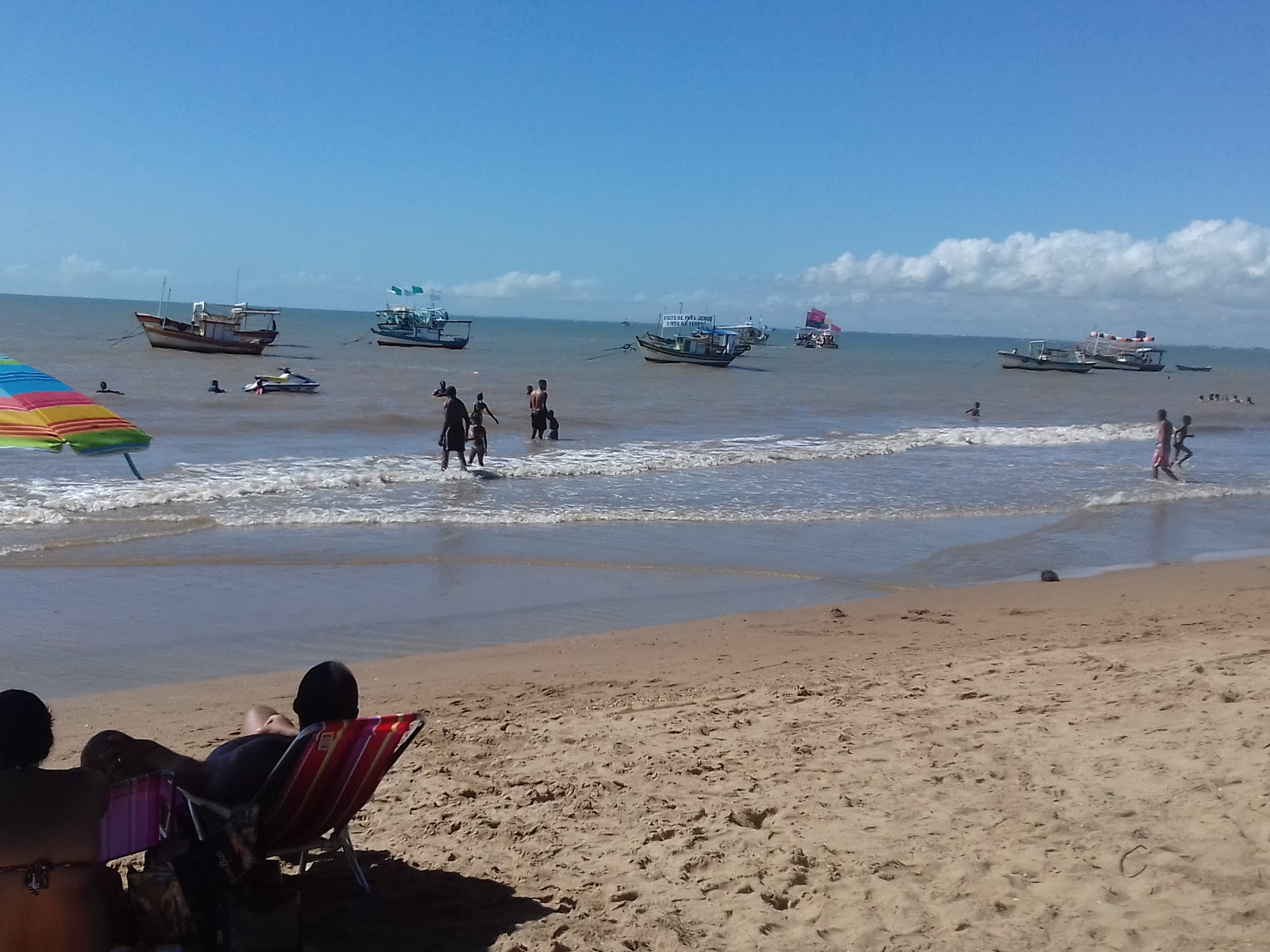 Foto de Praia de Guaxindiba e o assentamento