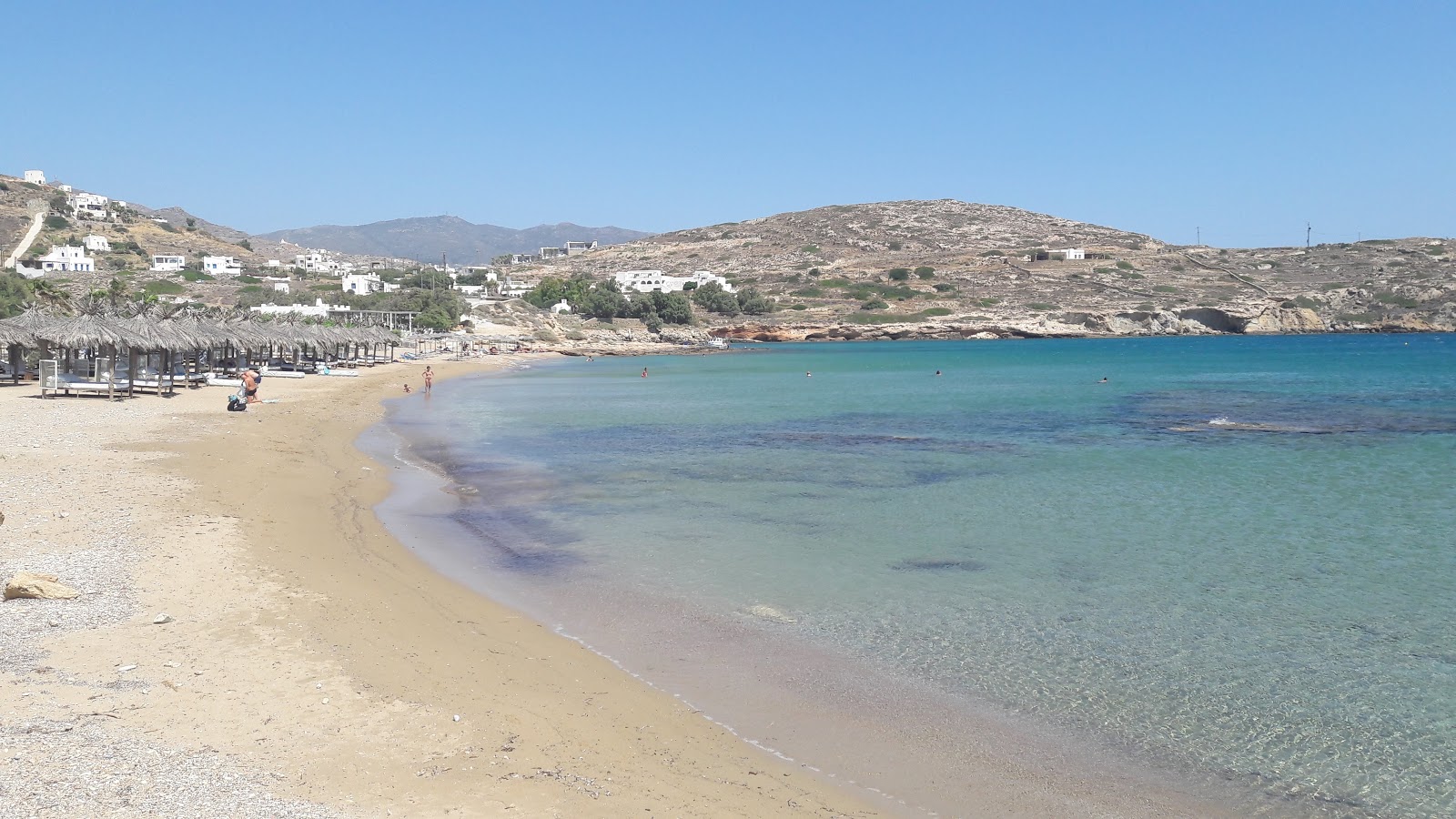 Paralia Koumpara'in fotoğrafı - Çocuklu aile gezginleri için önerilir