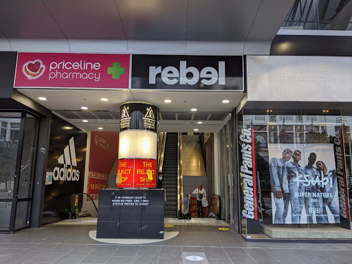 rebel Melbourne Bourke Street