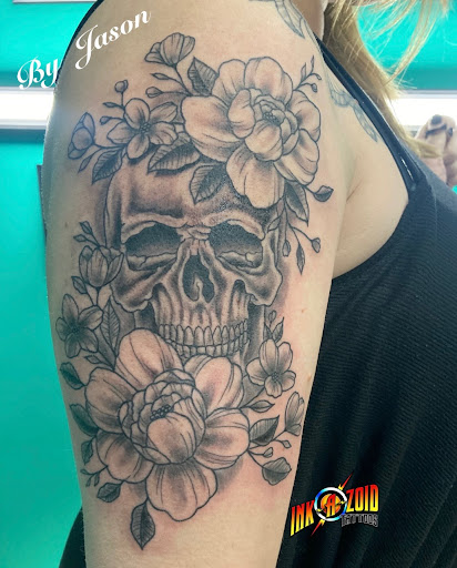 Explore line work tattoo ideas, creative tattoo ideas in Kingsport, available at Ink-a-zoid Tattoos & Piercings