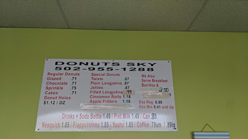 Donut Shop «Donuts Sky», reviews and photos, 6470 Old Preston Hwy N, Louisville, KY 40229, USA