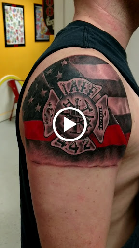 Explore monarch butterfly tattoo ideas, creative tattoo ideas in Marietta, available at Monkeys Uncle Tattoo