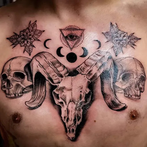 Explore tattoos inner bicep ideas, creative tattoo ideas in Minocqua, available at Whisky Rose Tattoo Parlor