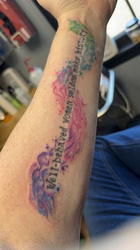 Explore flower foot tattoo ideas, creative tattoo ideas in Elk River, available at Subjective Art Tattoo, LLC