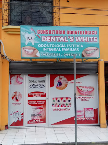 Opiniones de Consultorio Dental white dental Dra. Gladis Franco en Manta - Médico