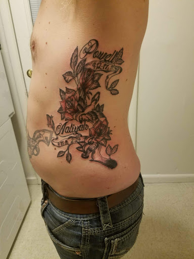 Explore color tattoo sleeve ideas, creative tattoo ideas in Paris, available at Twizted Dezignz