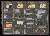Sushi Doré à Amiens carte