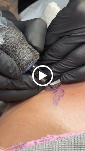 Explore zipper tattoo ideas, creative tattoo ideas in Newtown, available at Red Letters Tattoo