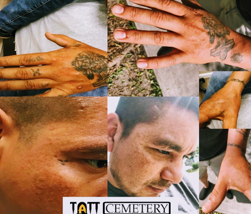 Explore marlin tattoo ideas, creative tattoo ideas in Fort Myers, available at Laser Tattoo Removal by Tatt Cemetery