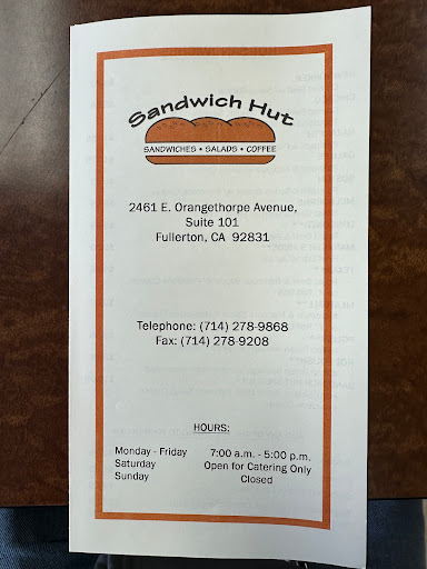 Sandwich Hut image