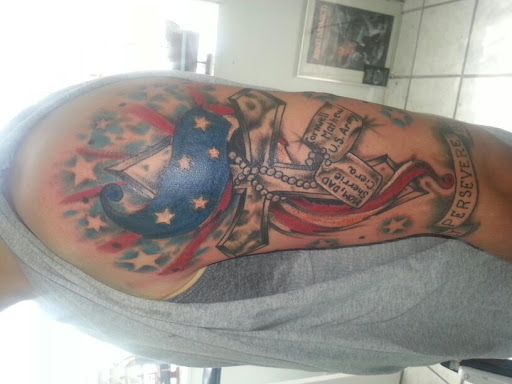 Tattoo Shop «Patriotic Pain Tattoo & Body Piercing», reviews and photos, 5658 William Penn Hwy, Murrysville, PA 15668, USA