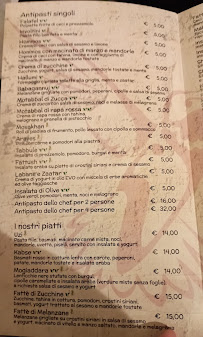 Menu / carte de Restaurant I Nazareni à Brescia