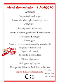 Pizzeria Pizza e Friggy da Gerry à Bisceglie - menu / carte