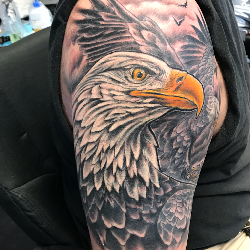 Explore trashy tattoo ideas, creative tattoo ideas in Hanover, available at Gypsy Skull Tattoo