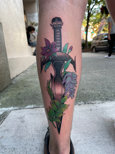 Explore phantom of the opera tattoo ideas, creative tattoo ideas in Greensboro, available at Golden Spiral Studios