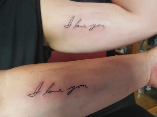Explore tattoo word ideas for men, creative tattoo ideas in Arcade, available at 98 South Tattoo and Piercing