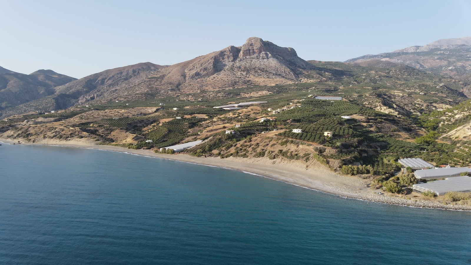 Photo of Armenopetra beach located in natural area