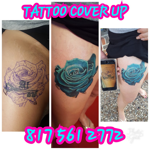 Explore number ideas for tattoos, creative tattoo ideas in Arlington, available at Pistol Petes Tattoo Saloon