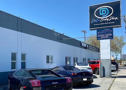 Auto Body Shop «D & D AUTO BODY & COLLISION REPAIR, INC», reviews and photos, 955 N Amphlett Blvd, San Mateo, CA 94401, USA