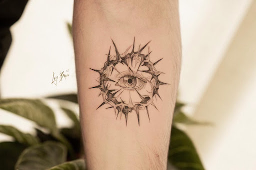 Explore fine line name tattoo ideas, creative tattoo ideas in Raleigh, available at Raleigh Tattoo Company