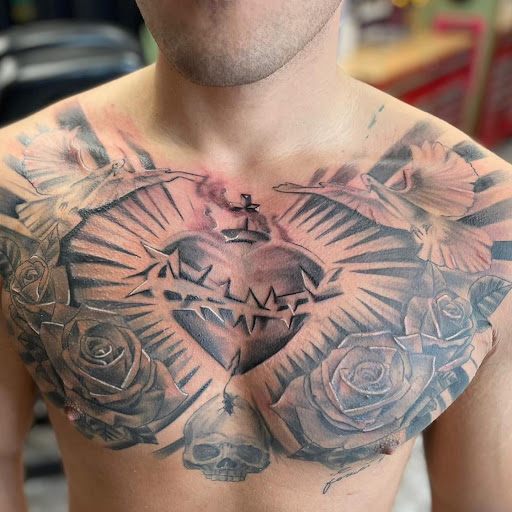 Explore fish hook tattoo ideas, creative tattoo ideas in Conroe, available at Monsters Ink, LLC