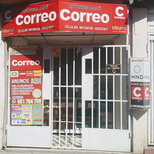 Diario Correo Huancayo (inversiones Villapal)