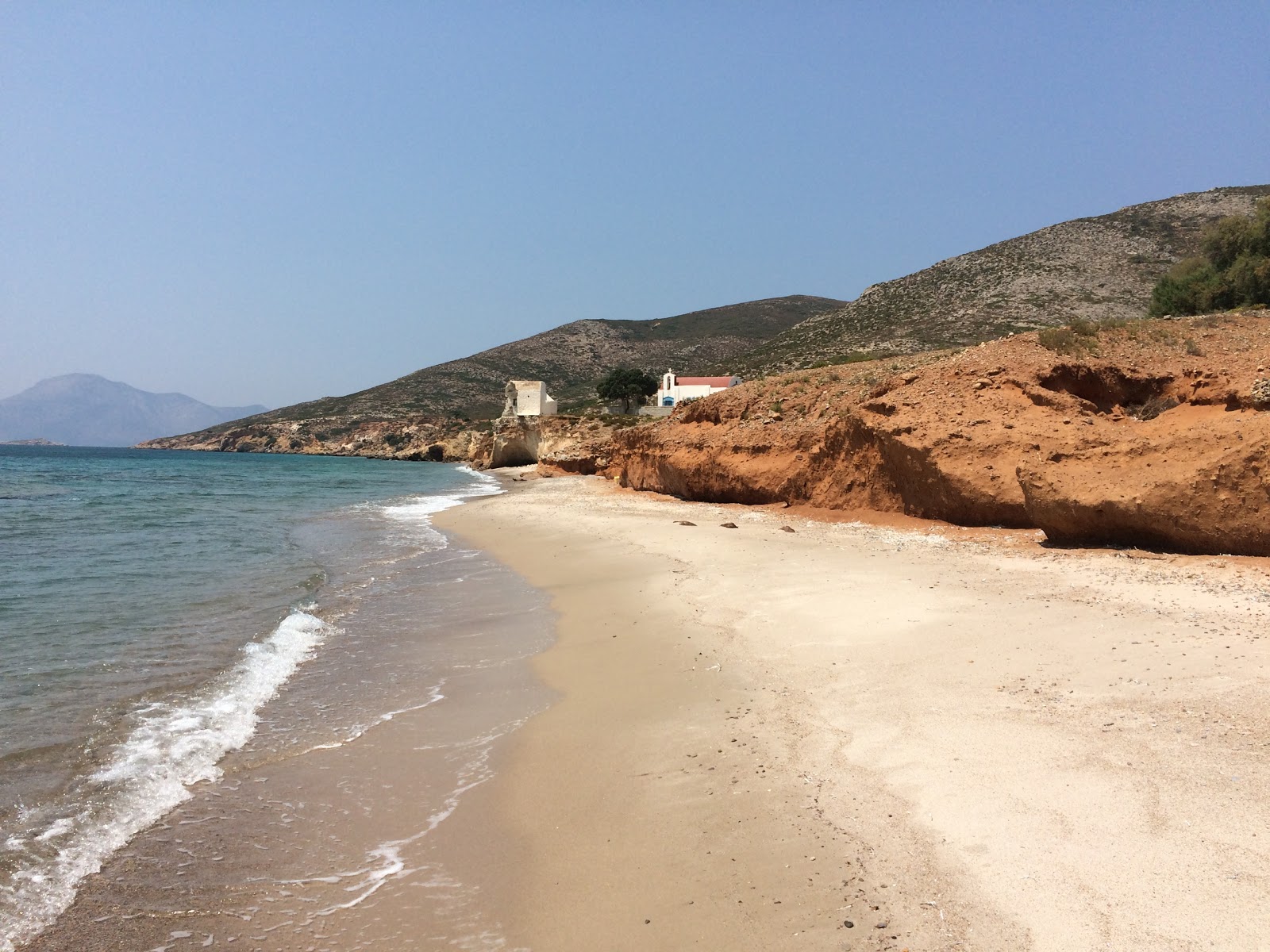 Foto von Panagias grafiotisas mit heller sand Oberfläche