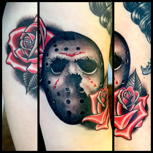 Explore psychedelic tattoo ideas, creative tattoo ideas in Shreveport, available at Red Handed Tattoo