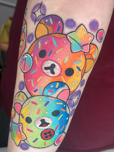 Explore opossum tattoo ideas, creative tattoo ideas in Cincinnati, available at Cincinnati Tattoo Studio