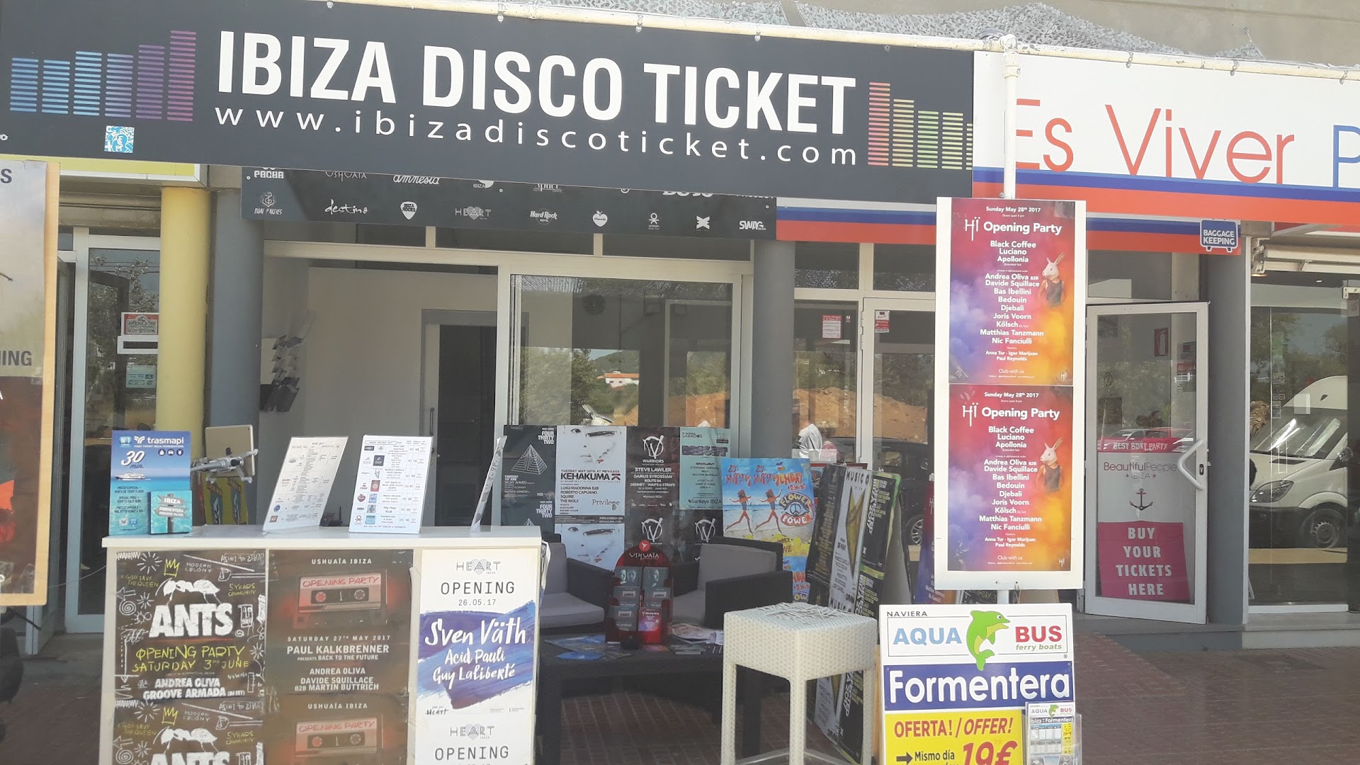 IBIZA DISCO TICKET - INCOMING ASSISTANCE