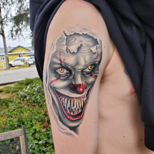 Explore power tattoo ideas, creative tattoo ideas in Bellingham, available at Beluga Palooza Tattoo