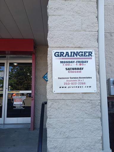 Industrial Equipment Supplier «Grainger Industrial Supply», reviews and photos, 2802 Pacific Hwy E, Fife, WA 98424, USA