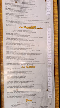 Restaurant français La Bruixa à Céret (le menu)
