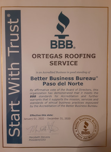 Ortega's Roofing