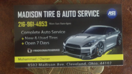 Mechanic «Madison Tires And Auto Service», reviews and photos, 8502 Madison Ave, Cleveland, OH 44102, USA