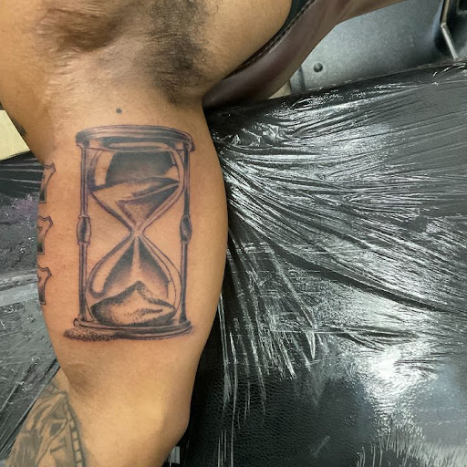 Explore puerto rican flag tattoo ideas, creative tattoo ideas in Maryland Heights, available at Thirteen Roses Tattoo & Aesthetics
