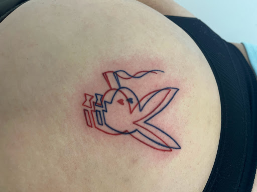 Explore small sunshine tattoo ideas, creative tattoo ideas in Rogers, available at Ink Solutions Tattoo