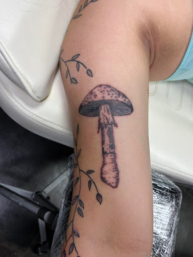 Explore mens country tattoo ideas, creative tattoo ideas in Worcester, available at Studio 31 Tattoo Social Club