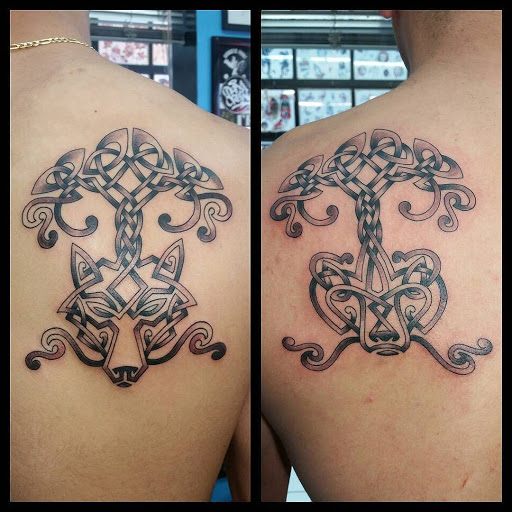 Explore boba fett tattoo ideas, creative tattoo ideas in Miami, available at Tattoos by Lou Miami - Kendall