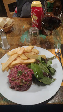 Steak tartare du Restaurant La Cabane à Lyon - n°12