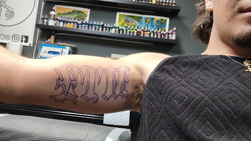 Explore nose tattoo ideas, creative tattoo ideas in Batavia, available at A Thin Line Tattoo