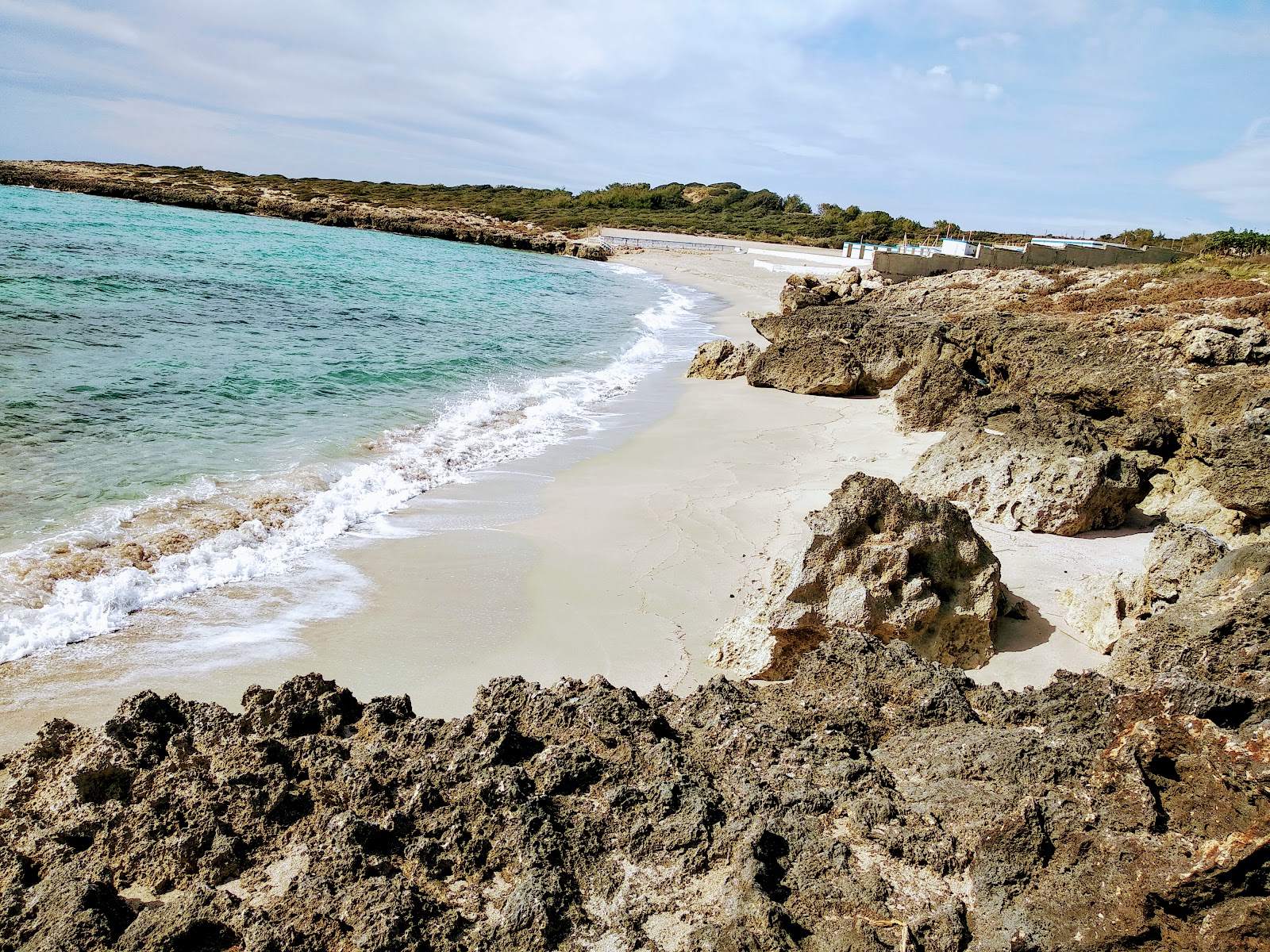 Foto van Tramontone Strand voorzieningenruimte